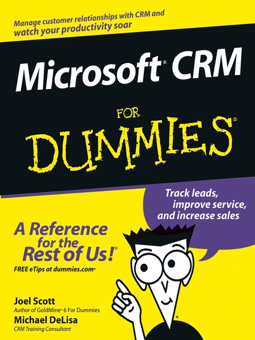 Title details for Microsoft CRM For Dummies by Joel Scott - Available